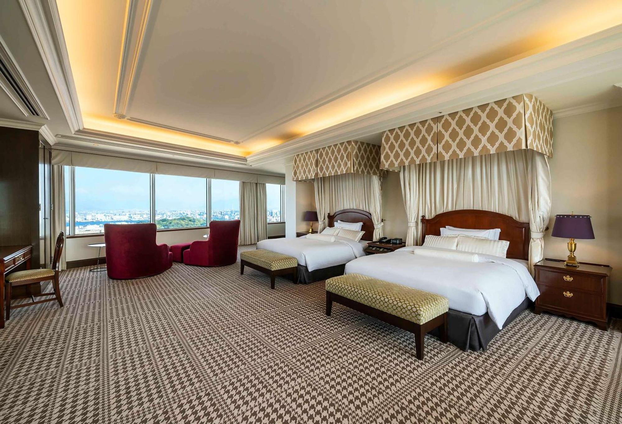 Hotel Hilton Fukuoka Sea Hawk Exterior foto