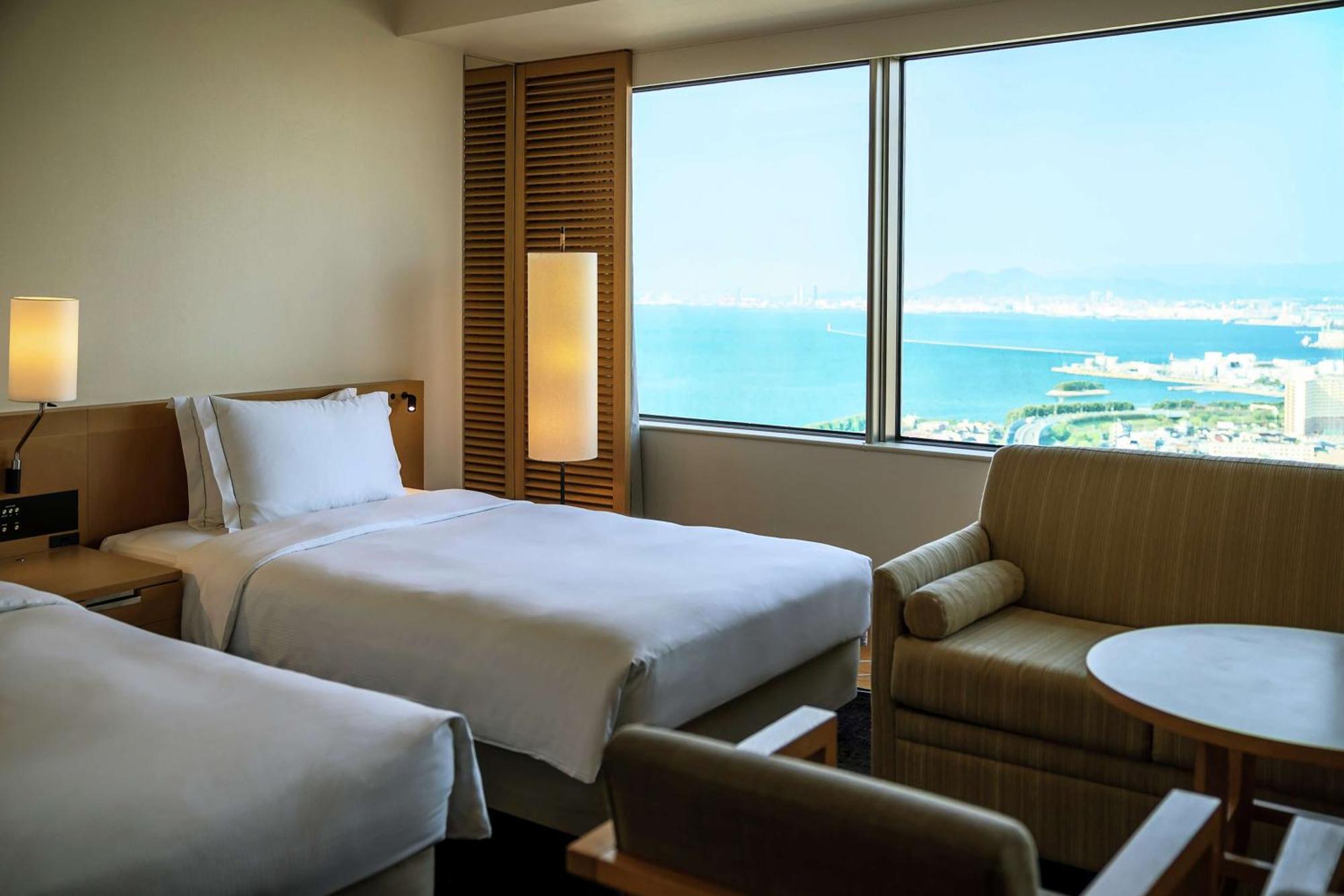 Hotel Hilton Fukuoka Sea Hawk Exterior foto