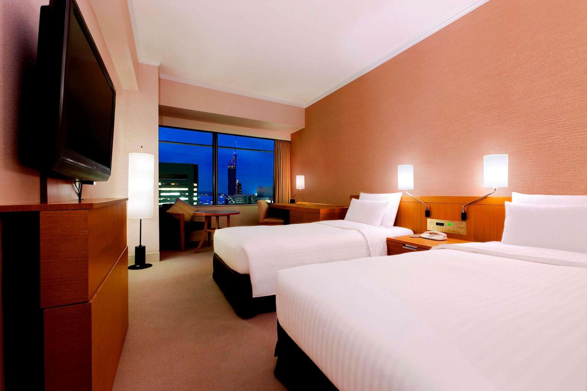 Hotel Hilton Fukuoka Sea Hawk Exterior foto